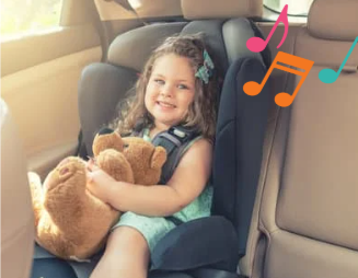 singing in the car is learning time